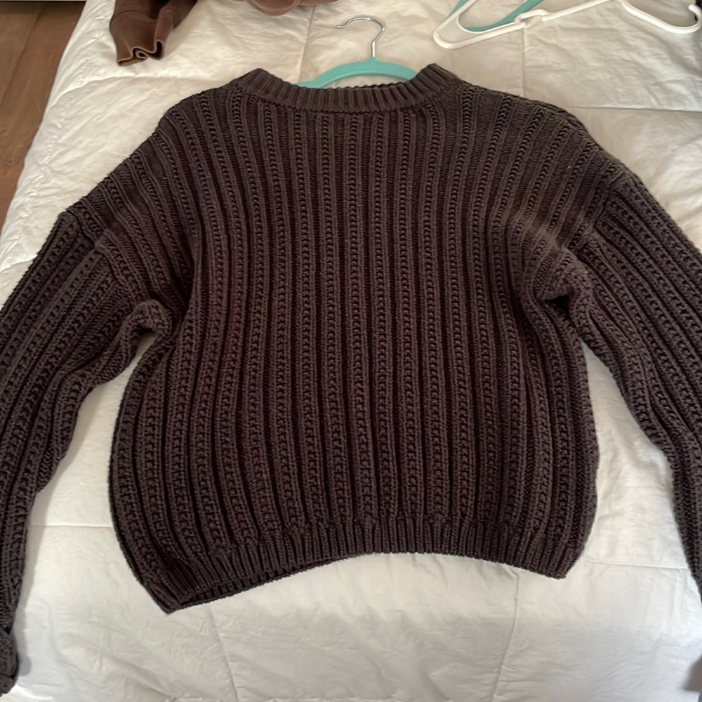 Black sweater size small/medium only worn once